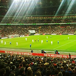 England playing at Wembley